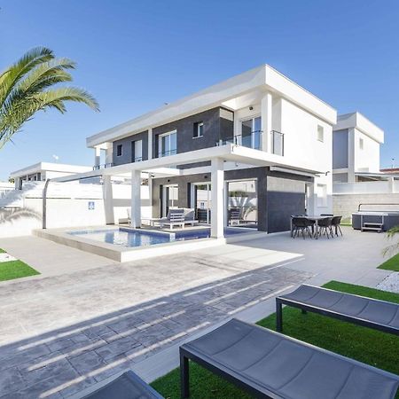 Casa Bos Dolpfin Wellness Luxury Entire Villa Pool & Jacuzzi Gran Alacant Near Beach Puerto Marino Exterior foto