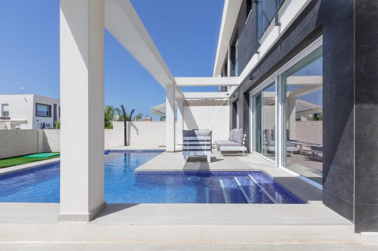 Casa Bos Dolpfin Wellness Luxury Entire Villa Pool & Jacuzzi Gran Alacant Near Beach Puerto Marino Exterior foto